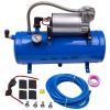  Tire inflation pump air suspension compressor with 1 gallon air tank for air suspension kit