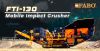 FABO Mobile Tracked Impact Crusher FTI 130