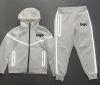 Hot Sale sportswear white nk tech tracksuit reflective clothes fashion China factory