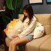 Custom Creative Cartoon Pineapple Bread Soft Relief Pillow Doll