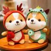 Healing Dog Children's Doll Throw Pillow Plush Toy &amp;amp;amp; Pet Product for Birthday Gift