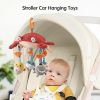 Creative Stroller Hanging Toy and Cartoon Crab Stuffed Toy for Baby′s Gift