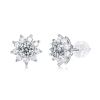 2024 Fashion Earring 18K Gold Plated Silver 0.3/0.5/1 ct D Color VVS Moissanite Diamond Earring