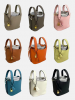 New full leather women's bag vegetable basket 18 handbag togo top layer cowhide hand-held bucket bag free inner liner cross-border