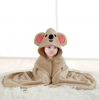 Organic cotton kids hooded bath towel baby bath bathrobe poncho towel for kids bathrobe child kids beach towel hooded poncho