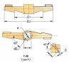 Double-paddle Agitator Integral Paddle Impeller with Subsidiary Blades