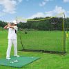 10x7ft Golf Hitting Net for Backyard & Indoor Practice Ideal for Soccer, Baseball, and Softball Training