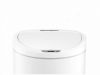 Ninestars 2.1 Gallon/8L waterproof new sensor trash bathroom elegent auto trash can plastic kitchen automatic white trash bin