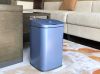 Ninestars 4.2 Gallon touchless sensor trash can plastic 16L WHITE