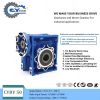 CHENYUE High Torque Worm Gearbox Worm Speed Reducer NMRV 50 CYRV50 Gearbox Input 11/14/19mm Output 25mm Speed Ratio from 5:1 to 100:1 Free Maintenance