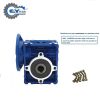 CHENYUE High Torque Worm Gearbox Worm Speed Reducer NMRV 30 CYRV30 Gearbox Input 9/11mm Output 14mm Speed Ratio from 5:1 to 80:1 Free Maintenance