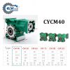 CHENYUE Repeated Positioning 0.5-2 Arc Minute Worm Gearbox CYCM 40 Servo Input shaft14/11/19 Output 20 Speed Ratio from 5:1 to 80:1 Free Maintenance