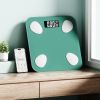 180kg body weight scale digital lcd display waterproof bathroom bmi body fat scale with smartphone app