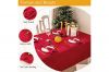 Red Christmas tablecloth