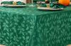 Green Christmas tablecloth