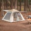 Polar Eagle Outdoor Tent 4-6 people fully automatic camping canopy tent camping picnic package equipment wholesale