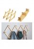 Wooden Wall Mounted Cloth Hook Adjustable Hanger