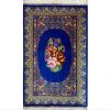 Authentic Iranian Hand-Woven Silk Carpet - Fine Weave