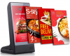 New and Innovative Restaurant Desktop Digital Menu Advertising Display Android WiFi Call Ordering System Device Menu Tablet