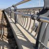 Powder Coated Stainless Steel Welded pipe Guardrail for Road and Bridge