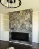 DARKSIDE black cultural stone natural slate for landscaping ledgestone fireplace with stacked stone