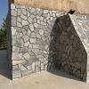 SHADE gray cultured stone black mushroom surface ledge stone plate