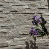 black natural stone veneer wall stone panel for garden decoration