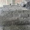 black natural stone veneer wall stone panel for garden decoration