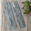 black natural stone veneer wall stone panel for garden decoration