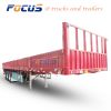 3 Axles 60Tons Side Wall Cargo Semi Trailers, Side Wall Trailer &amp; Fence Semi Trailer for Sale