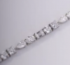  lab-grown diamonds tennis bracelet for women 18k gold Cultivated diamonds tennis bracelet