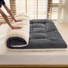 Lamb down mattress cushion home winter thickened student dormitory single sponge warm tatami winter cushion