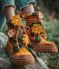 Pure hand-made crochet...