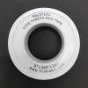 PTFE Plumbing Tape, White Teflon Industrial Thread Sealant for Water and Chemicals, 1/2"Width 400"Length