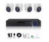 4-CH POE dome camera k...