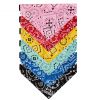 Colorful Nylon Adjustable Pet Bandana Pet Triangle Drool Towel Dog Cat Bib