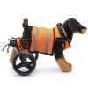 Dog supplies pet two wheeled scooter rehabilitation walking assistance vehicle puppy disability vehicle,