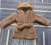 Sherpa Fleece Teddy Bear Kids Robe