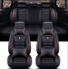 Full Set Universal PVC Leather Car Seat Cover With Car Seat Cushion cover