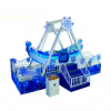 Playground Rides Outdoor Amusement Park Kiddie Pirate Ship With Trailer