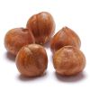 100% natural hazel nuts and ripe hazelnuts without husks