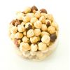 100% natural hazel nuts and ripe hazelnuts without husks