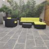 LH1018 outdoor furniture wicker sofa set