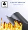 black flame retardant pc film /sheet for led frosted polycarbonate plastic film