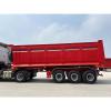 China Heavy duty 3 axle 4 axle 80 ton tipper truck rear dump semi trailer for sale