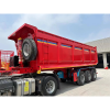 China Heavy duty 3 axle 4 axle 80 ton tipper truck rear dump semi trailer for sale