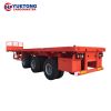 High capacity Container Transport Flat Bed Trailer 3 axle Flatbed Semi Trailer for sale