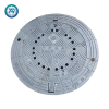 Heavy duty cast iron manhole cover