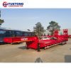 Good Quality Different Utility Low Boy Gooseneck Semi Truck Air Suspension 80 Tons Loader Low Bed Semi Trailer