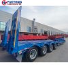 Good Quality Different Utility Low Boy Gooseneck Semi Truck Air Suspension 80 Tons Loader Low Bed Semi Trailer